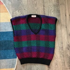 Vintage sweater vest